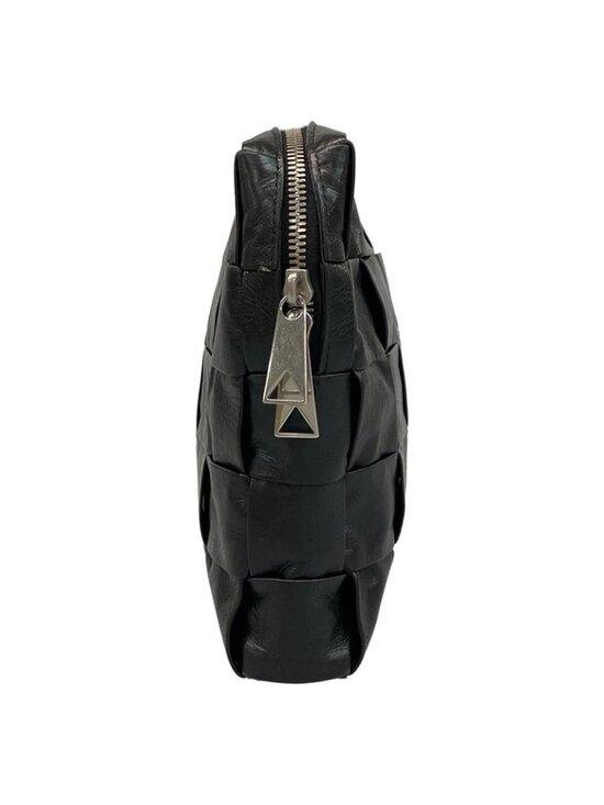 Bottega Veneta Clutch Maxi Intrecciato Black Leather - Picture 2 of 13